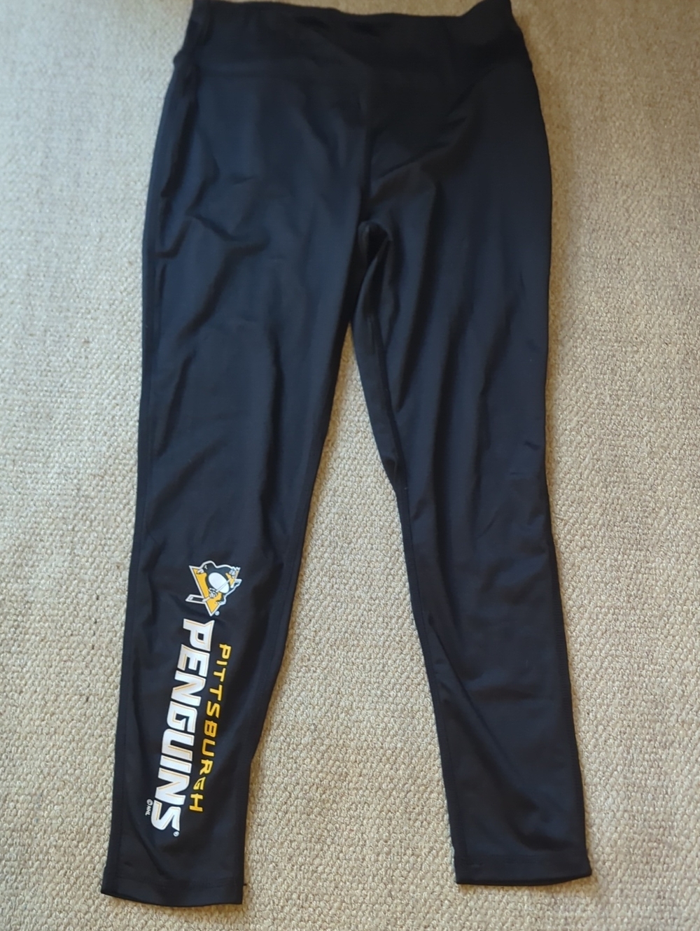 Women's Fanatics Pittsburgh Penguins Yoga Pants Size Medium